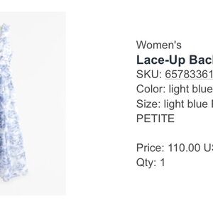 Abercrombie & Fitch Backless Dress - Light Blue